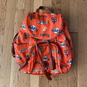 San Francisco Giants Dooney and Bourke Orange Backpack